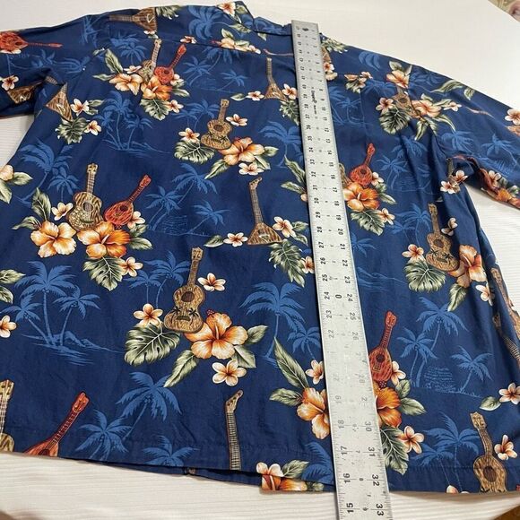 Hawaiian Islands Brand VTG Hawaiian Short Sleeve Button Up Shirt Size 2XL - Picture 5 of 5